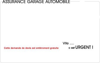 assurance garage automobile