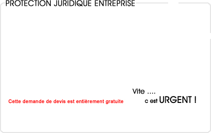 assurance protection juridique entreprise