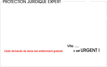 assurance protection juridique expert