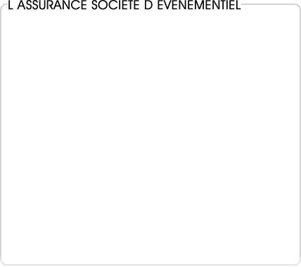 assurance socit d'vnementiel