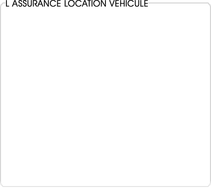 assurance location de vhicule